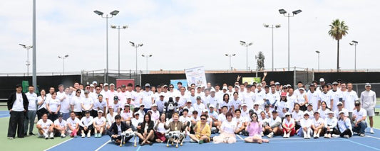 Amily Gao was invited to participate in the 7th "Chinese Cup" Tennis Team Tournament, Whittier Narrows, and discussed opportunities for global brand development.