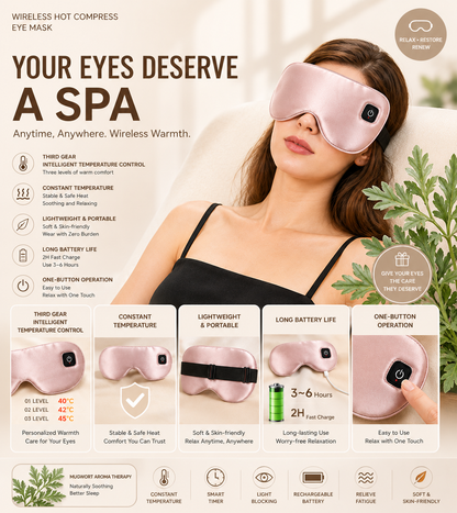 MSME Graphene Mugwort Hot & Cold Eye Mask