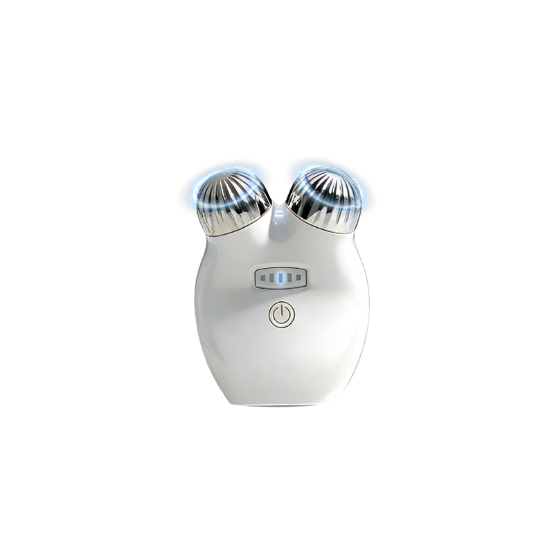 Electric facial massager with facial lifting device suitable for face and neck shaping rollers