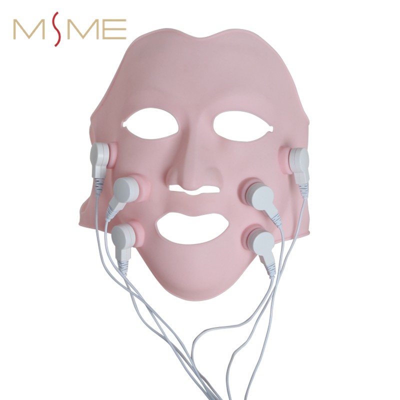 Skin Rejuvenation Mask EMS Photon Light Therapy Treatment Introducing Vibration Massage Mode Promote