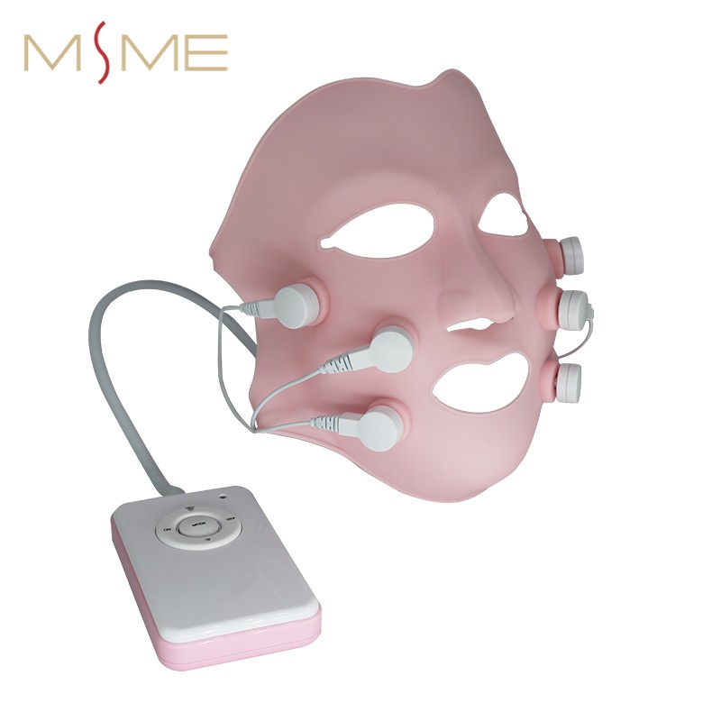 Skin Rejuvenation Mask EMS Photon Light Therapy Treatment Introducing Vibration Massage Mode Promote