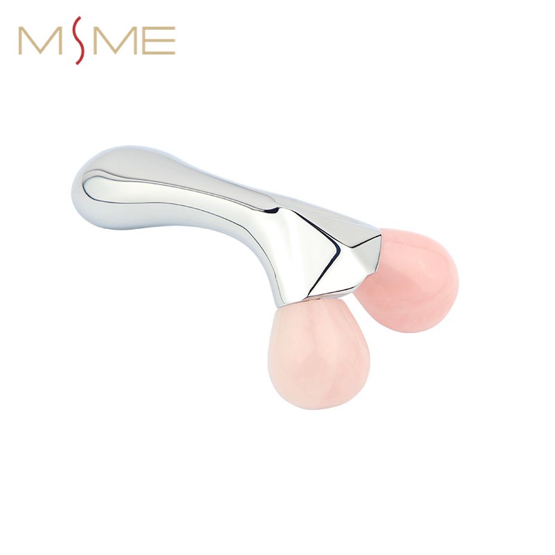 2021 Hot Sale Product rose Jade quartz facial massage roller 3d roller facial massager massage