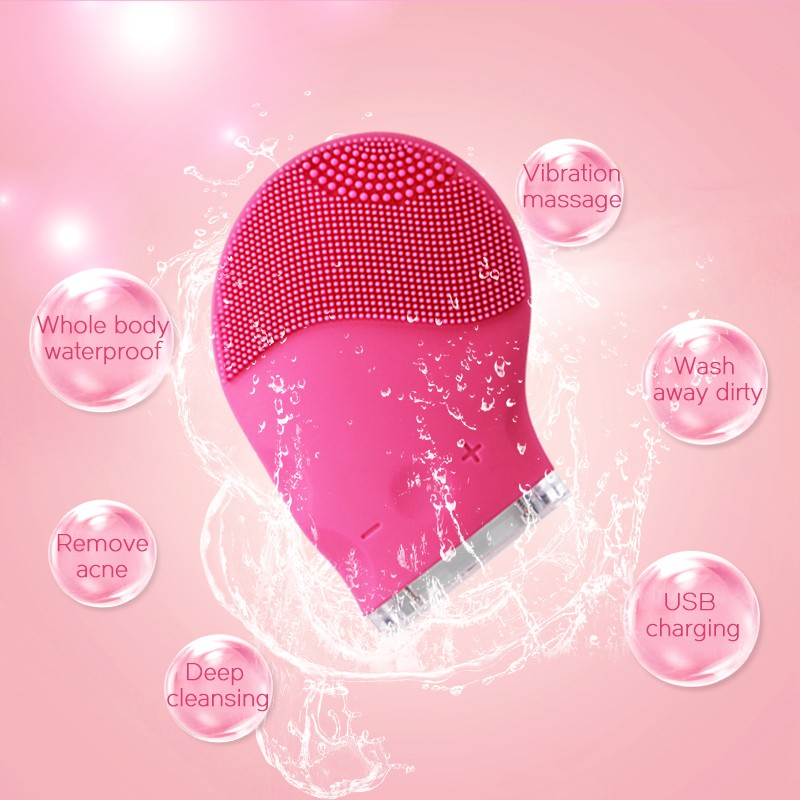 Silicone Electric Facial Cleanser