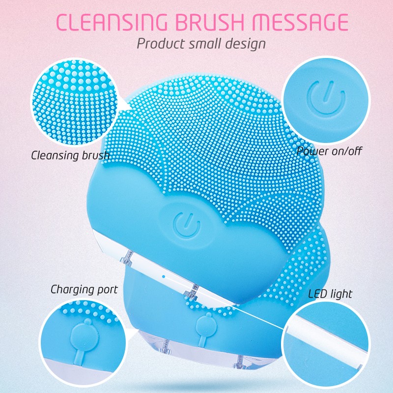 Silicone Electric Facial Cleanser