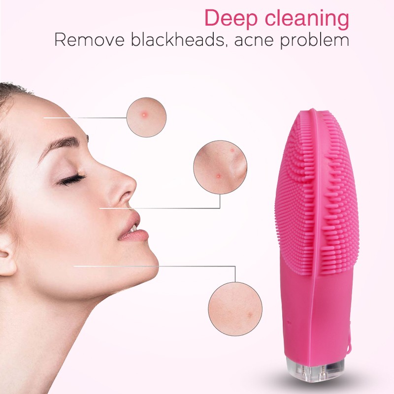 Silicone Electric Facial Cleanser