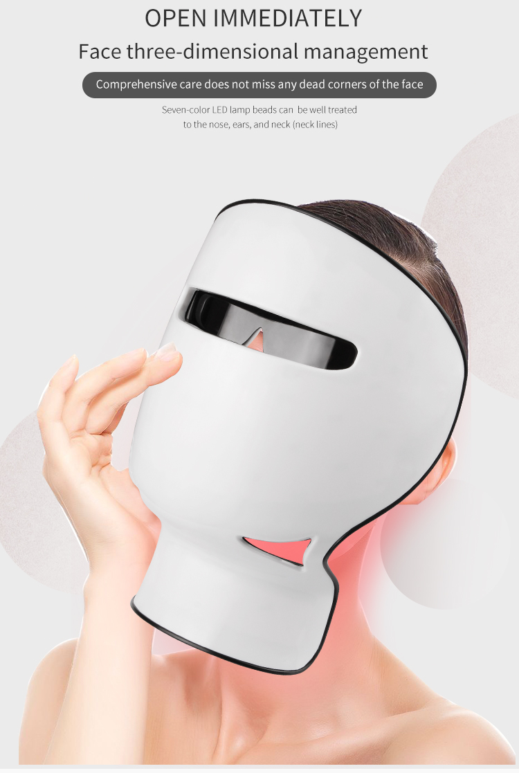 LED photorejuvenation beauty mask(图3)