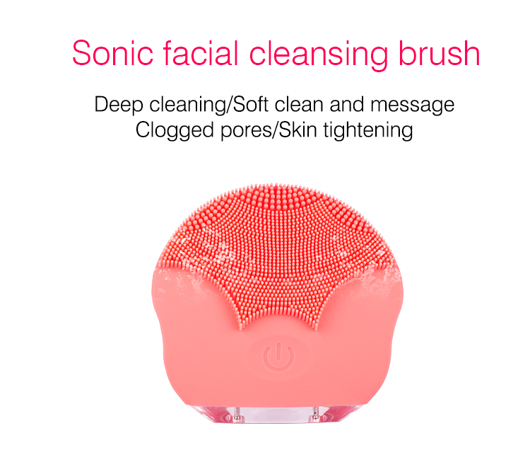 Silicone Electric Facial Cleanser(图1)