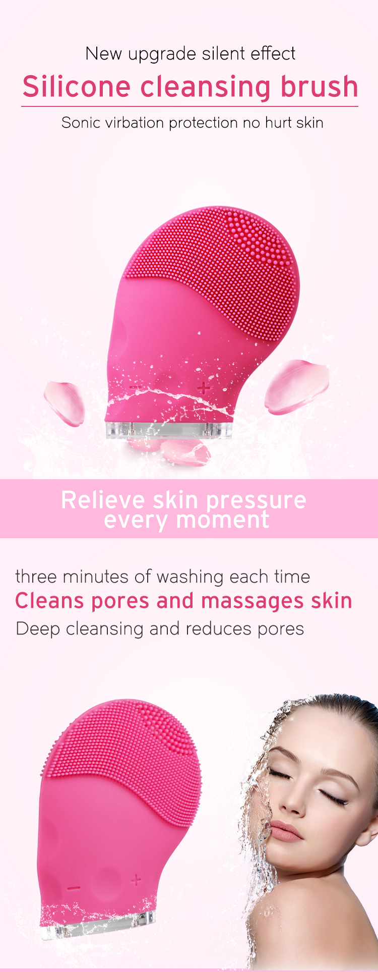 Silicone Electric Facial Cleanser(图2)